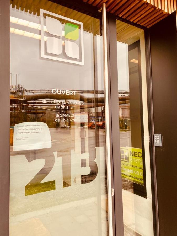Fenetre Sur Le Standard De Liege Appartement Ougree Buitenkant foto